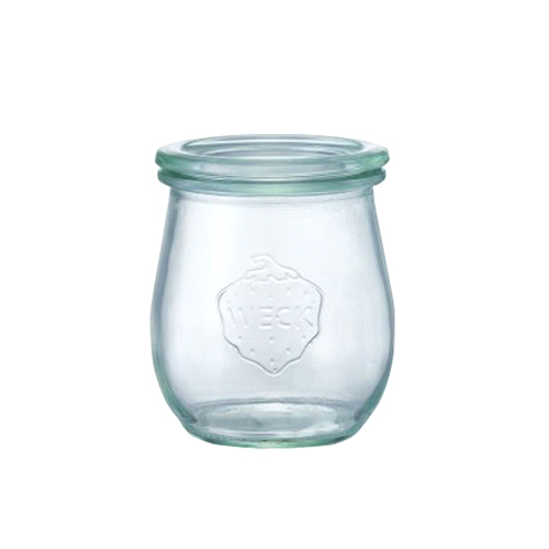 德國Weck_762玻璃罐附玻璃蓋 Tulip Jar [220ml]